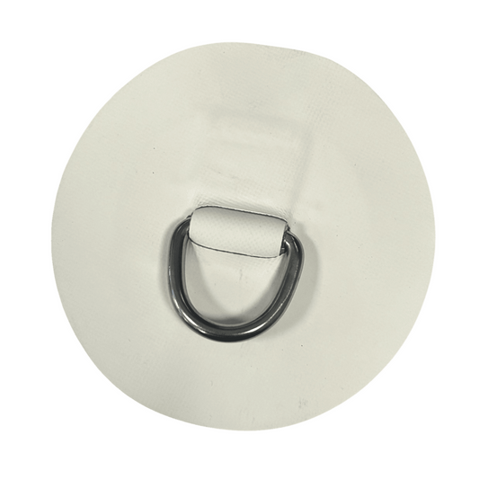 Zodiac D-ring 25mm Neopreen Wit rond 